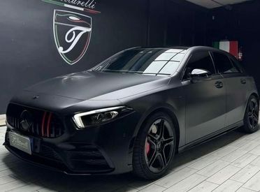 Mercedes-benz A 35 AMG wrap tittareli, tagliandi mercedes, tetto panoramico