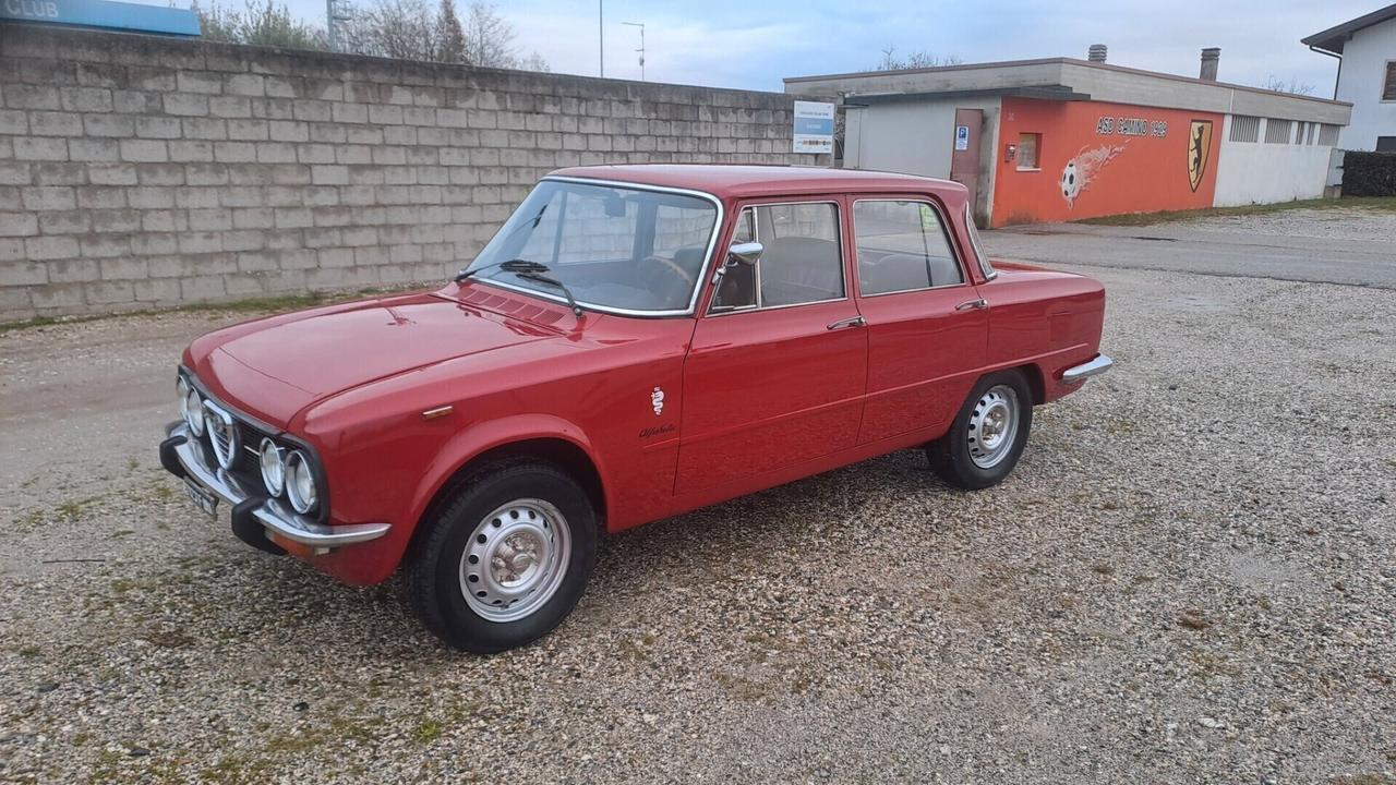 Alfa Romeo Giulia Nuova Super BELLISSIMA targhe nere