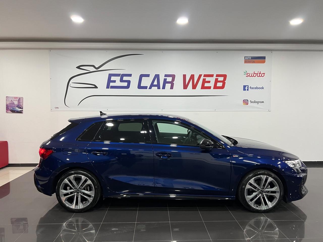 Audi A3 35 SPB 2.0 TDI STronic SLine Edition 150 cv
