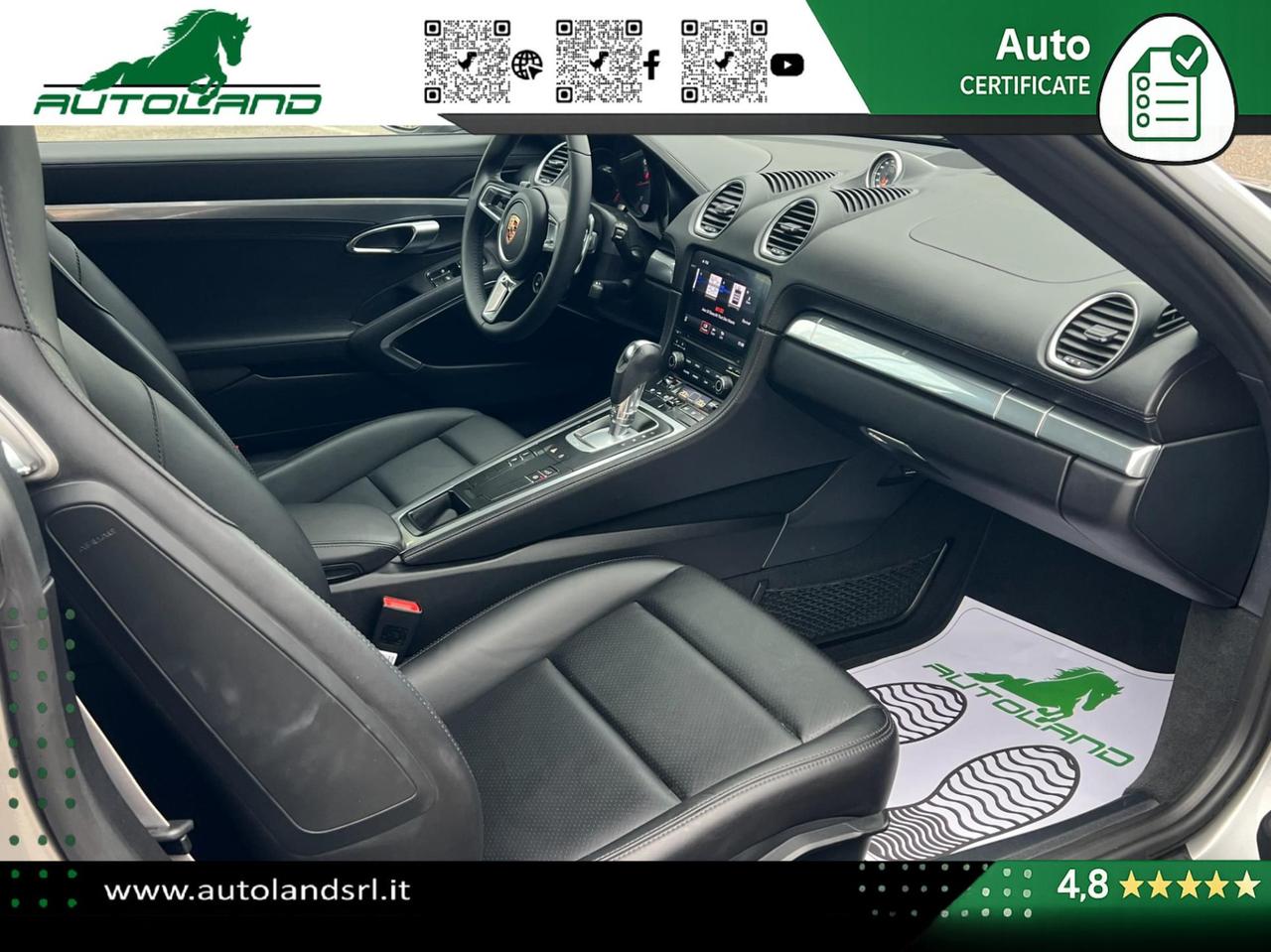 Porsche 718 Cayman 2.0 300cv pdk UNIPRO UFFICIALE