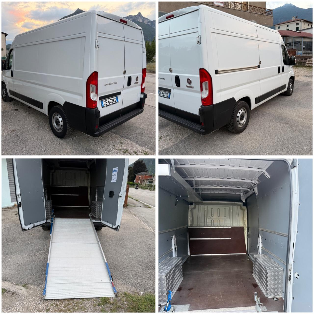 Fiat Ducato Con Rampa Di Carico Pieghevole Anno 2021