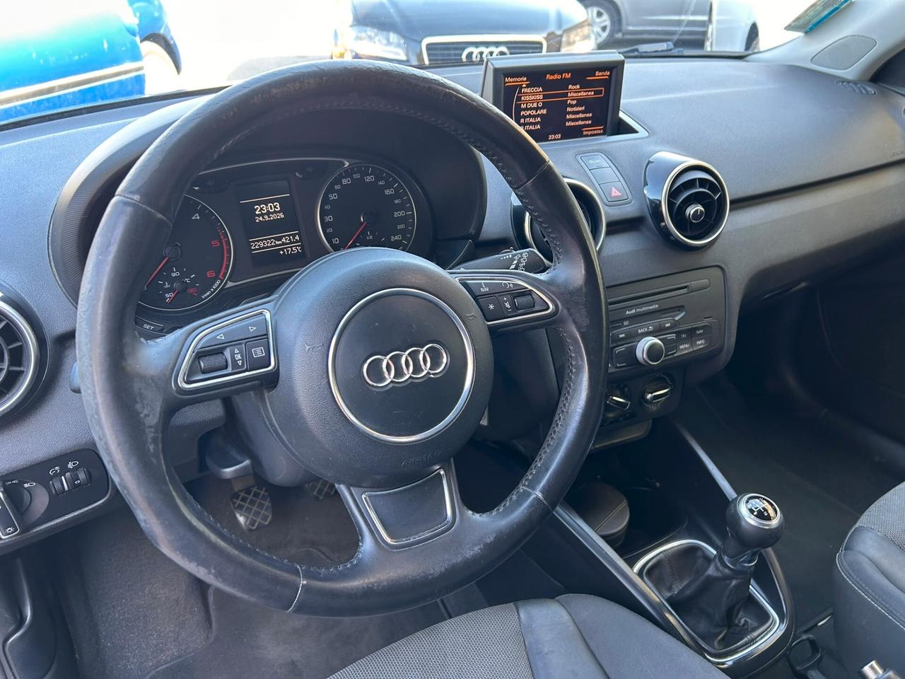 Audi A1 Anno 2010 1.6 Diesel 105 CV Ambition