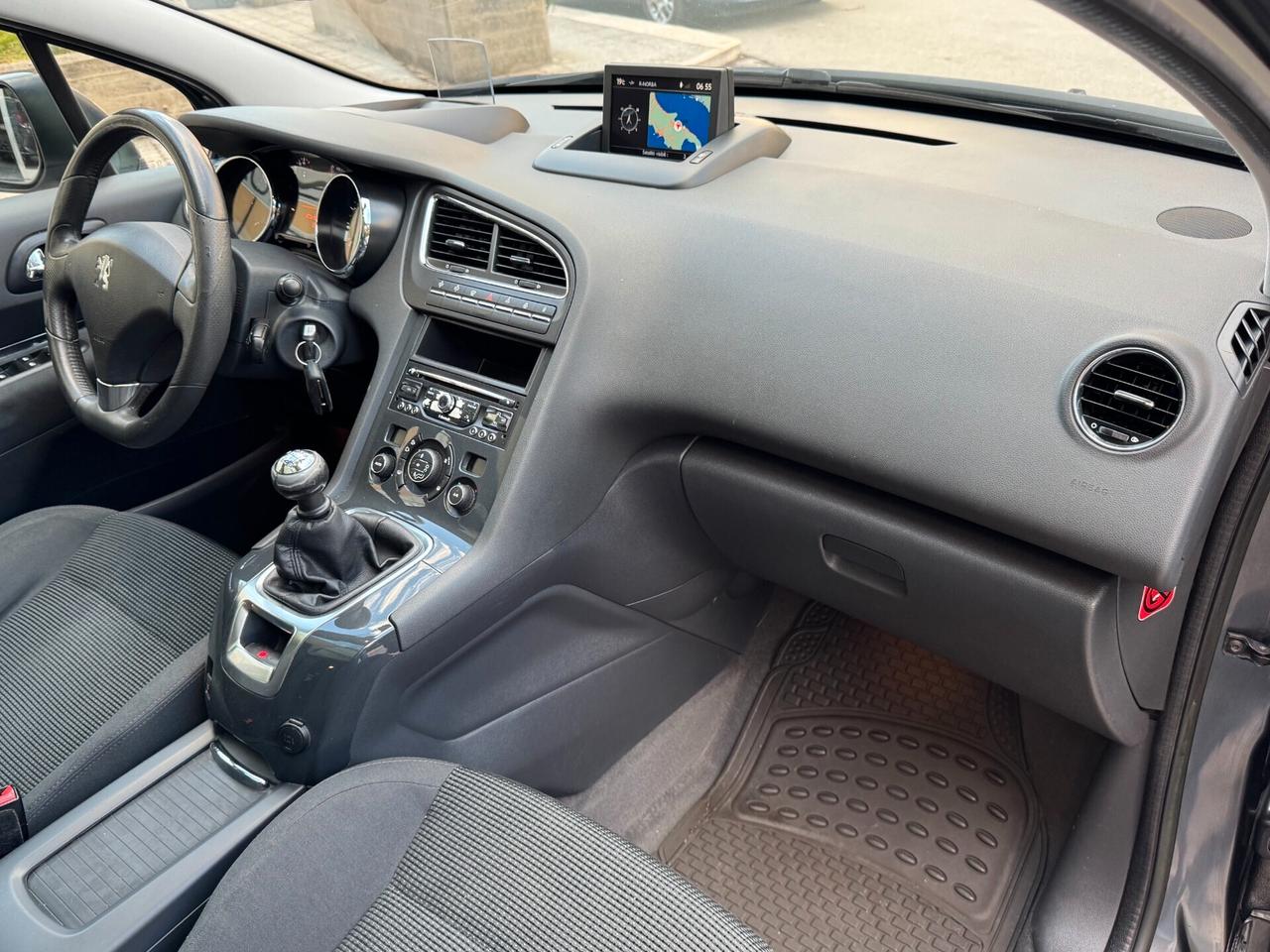 PEUGEOT 5008 1.6 HDI 115 CV. ALLURE 7 POSTI TETTO+NAVI
