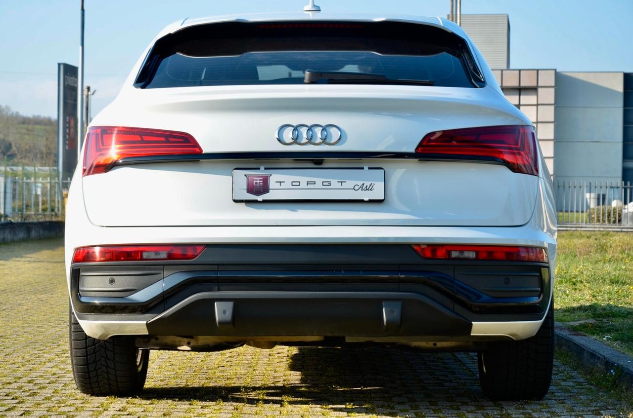 AUDI Q5 SPORTBACK 35 2.0 TDI MHEV 12V S-LINE 163cv S-TRONIC, EURO 6D, UNICOPROPRIETARIO, FULL LED, RETROCAMERA, PERMUTE