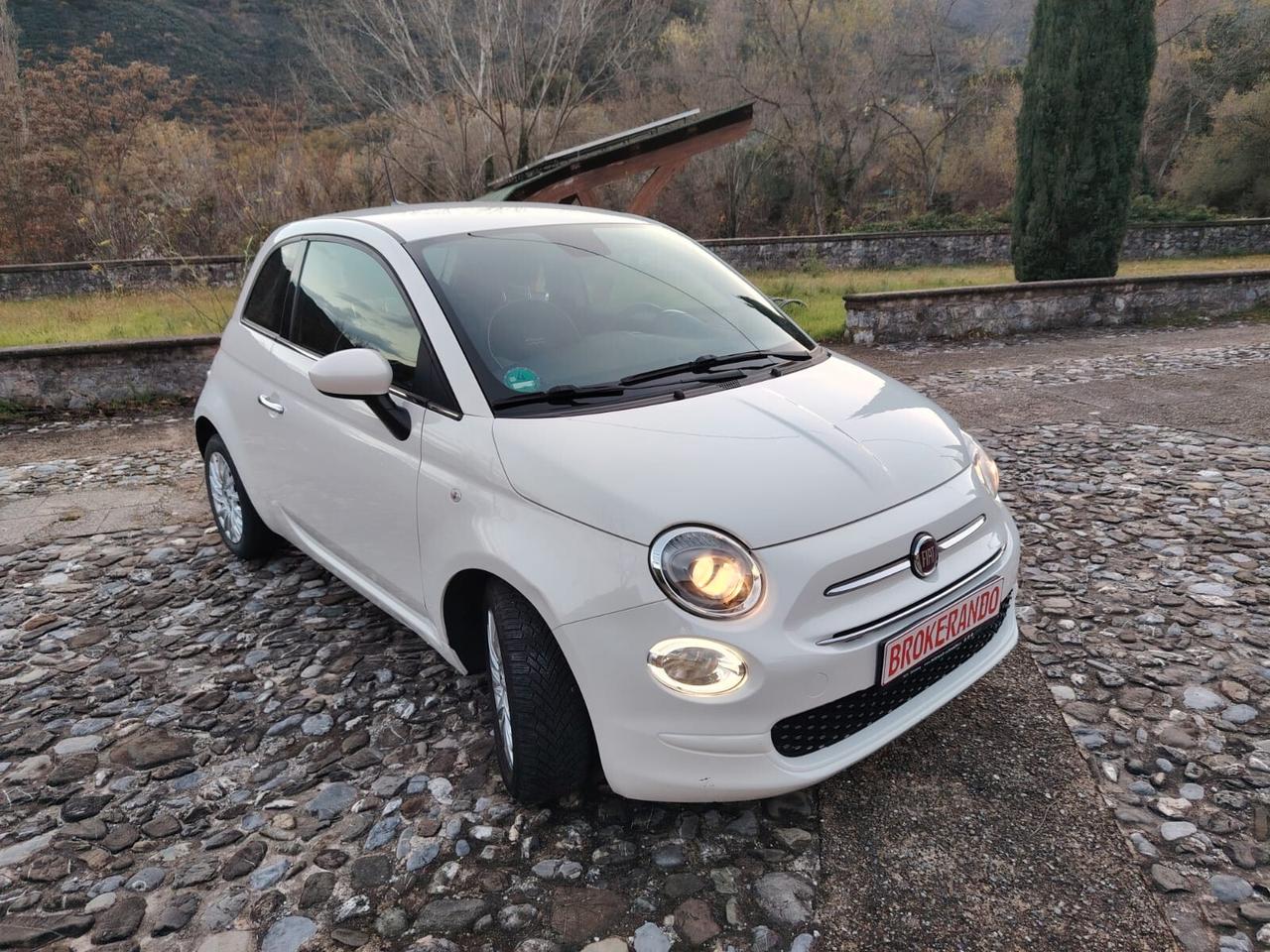 Fiat 500 1.2 Lounge Led-Applecarplay-Cruise Control-1Proprietario-36000 Km