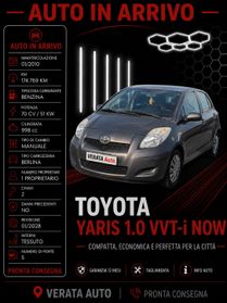 Toyota Yaris 1.0 5 porte Now