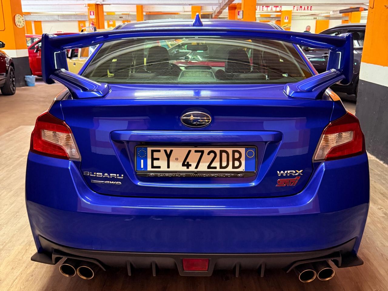 PAZZESCA SUBARU WRX WORLD RALLY BLUE CON SOLI 26.647 KM Ma