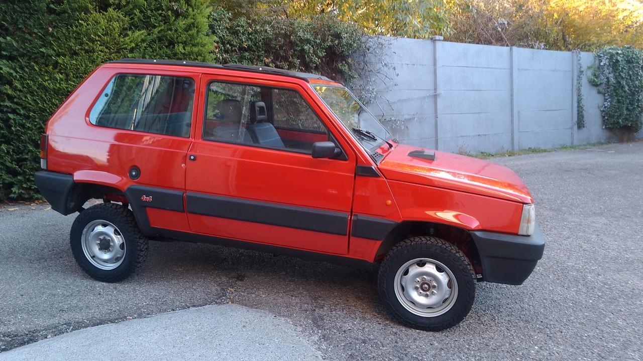 Fiat Panda 1000 4x4 cabrio gancio traino nuova