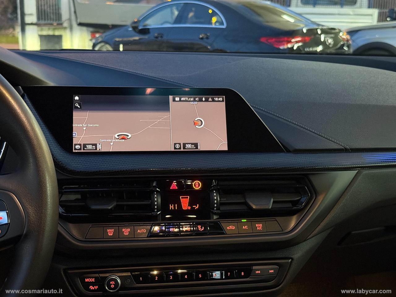 BMW 116d Sport AUTO LUCI AMBIENT, CARPLAY