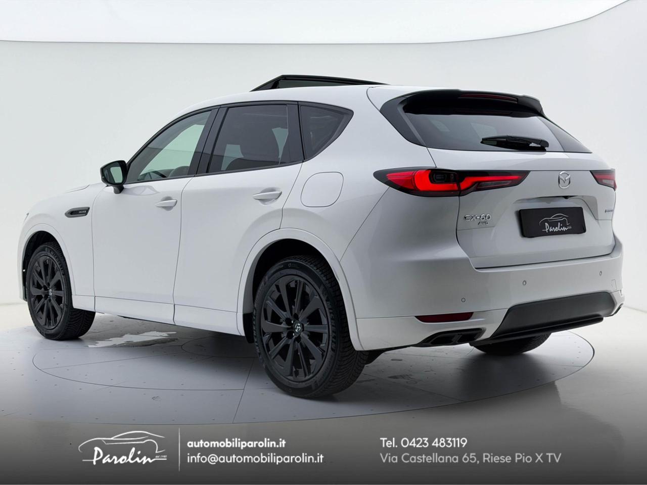 Mazda CX-60 3.3 m-hybrid boost Homura AWD Tetto-Perla-Black pack