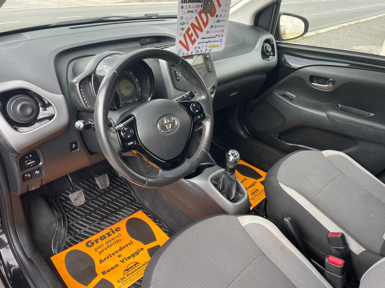 TOYOTA AYGO 1.0 BENZINA 72 (CV) 2020