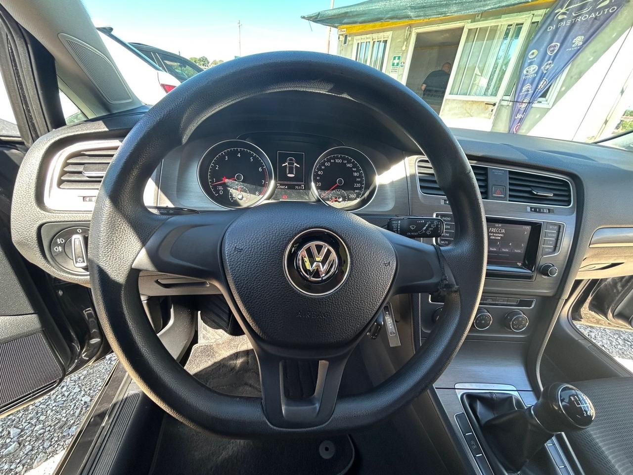 VOLKSWAGEN GOLF VII NEOPATENTATI GARANZIA