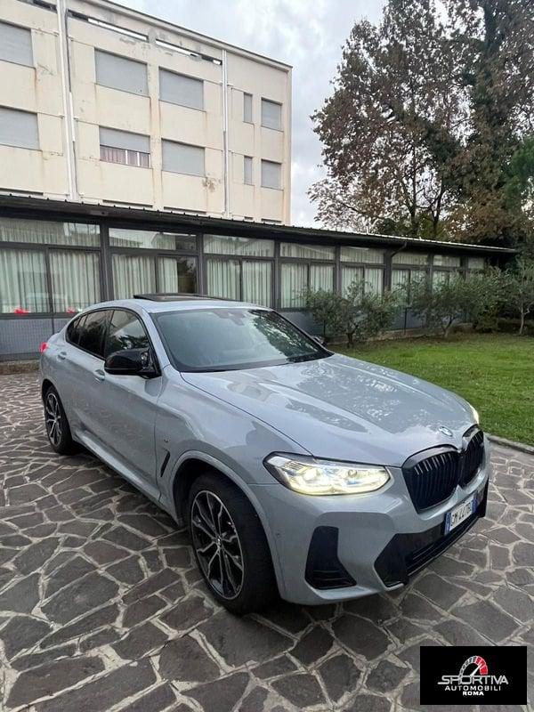 BMW X4 UNICO PROPRIETARIO TUTTA TAGLIANDATA BMW X4 xDriveM40d 48V