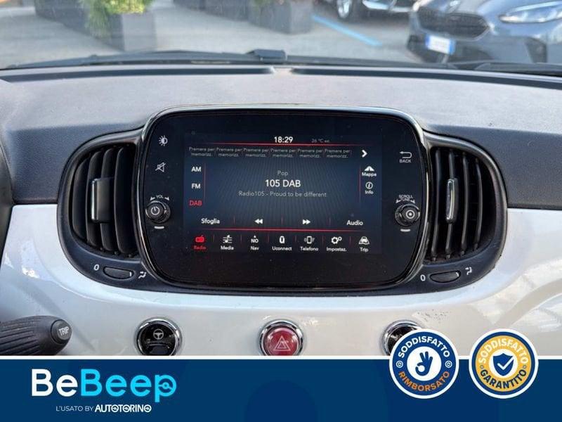 FIAT 500 1.0 HYBRID DOLCEVITA WEB EDITION 70CV