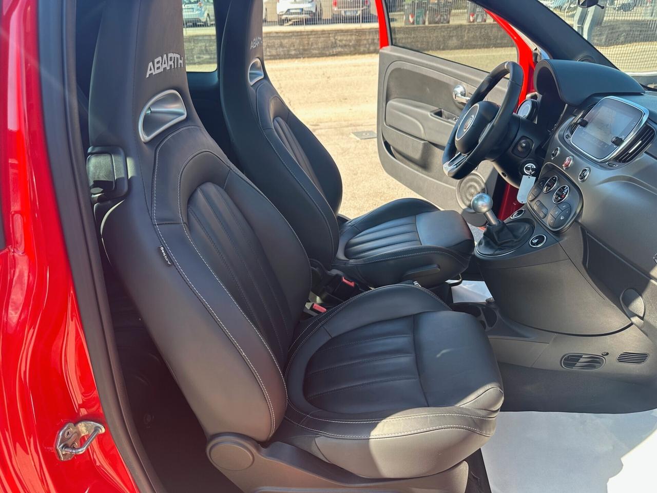 Abarth 595 1.4 Turbo T-Jet 165 CV Turismo /tetto/pelle/km doc