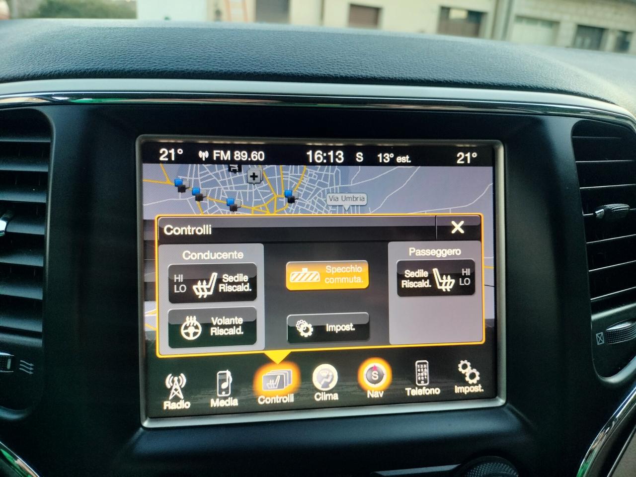 Jeep Grand Cherokee 3.0 V6 CRD 250 CV Multijet II Overland