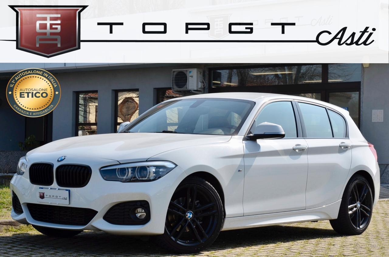 BMW 118d 2.0 MSPORT 150cv AUT, UNICOPROPRIETARIO, SERVICE BMW, UFF ITALIANA, EURO 6C, FULL LED, PELLE, PERMUTE