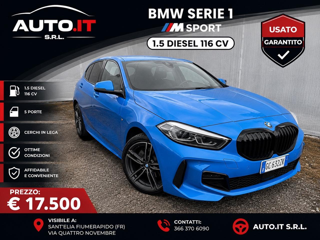 Bmw 116d. Msport “ok neopatentati”