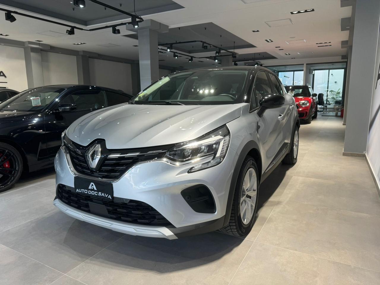 Renault Captur Dci 115 Cv Business Fari Led Navy Retrocamera...