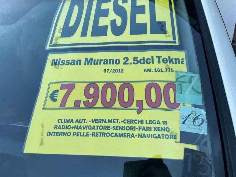 Nissan Murano Murano 2.5 dCi Tekna