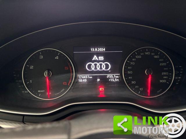 AUDI A5 2.0 TDI S-LINE190 CV S tronic KM CERT