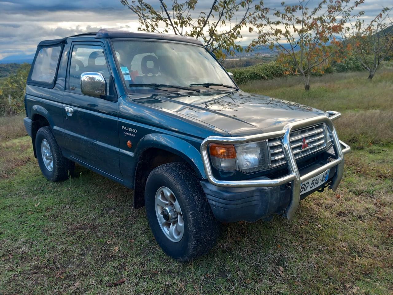 Mitsubishi Pajero Canvas Top vettura con certificazione ASI