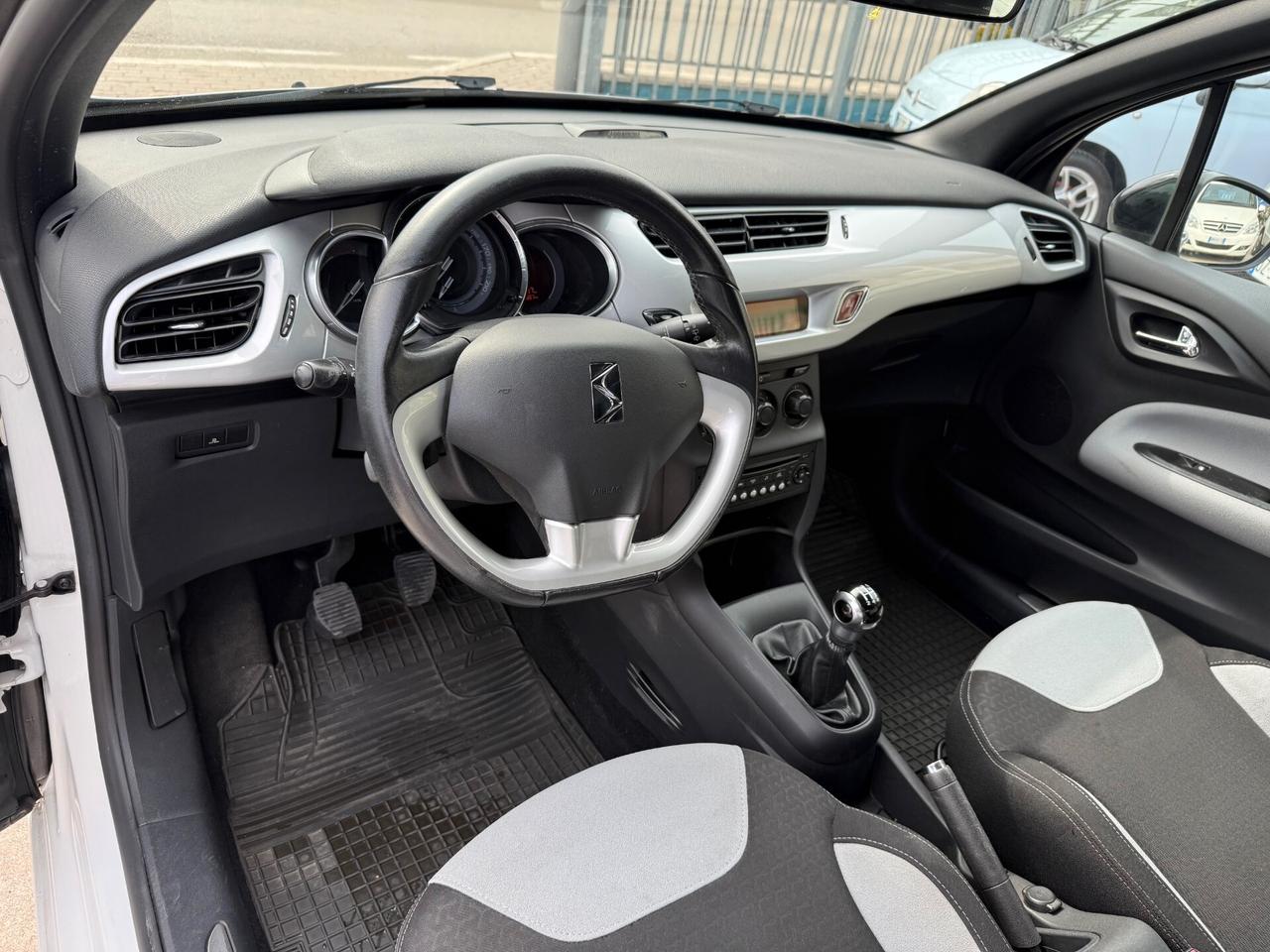 DS3 1.4 DIESEL 68CV ANNO 2010-OK NEOPATENTATI