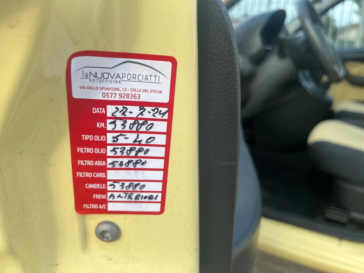 FIAT PANDA 1.2 NATURAL POWER 2009 SOLI 72.000 KM