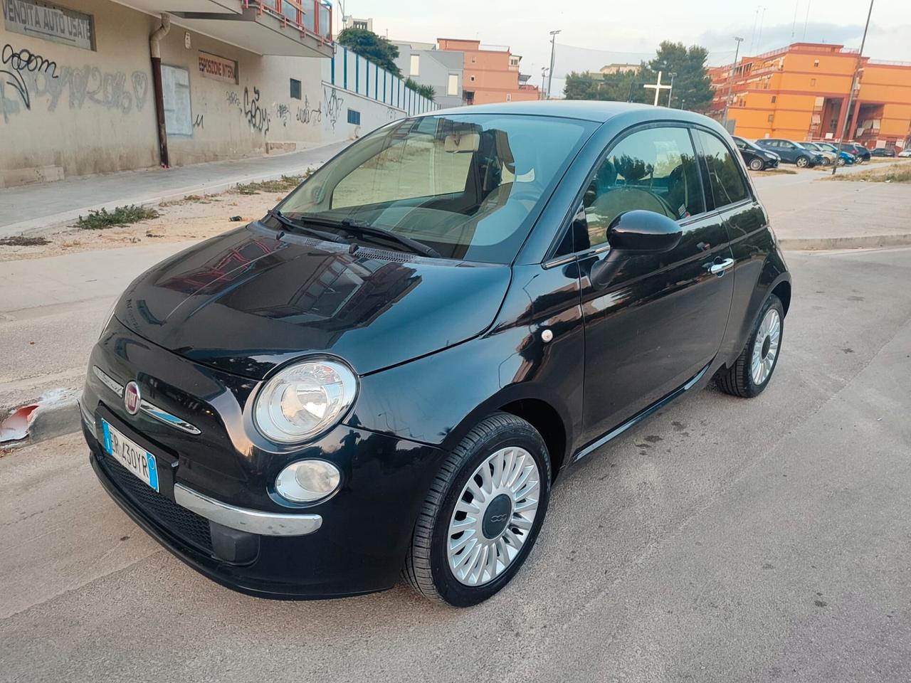 Fiat 500 1.2 Benz. Lounge TETTO PANORAMICO.