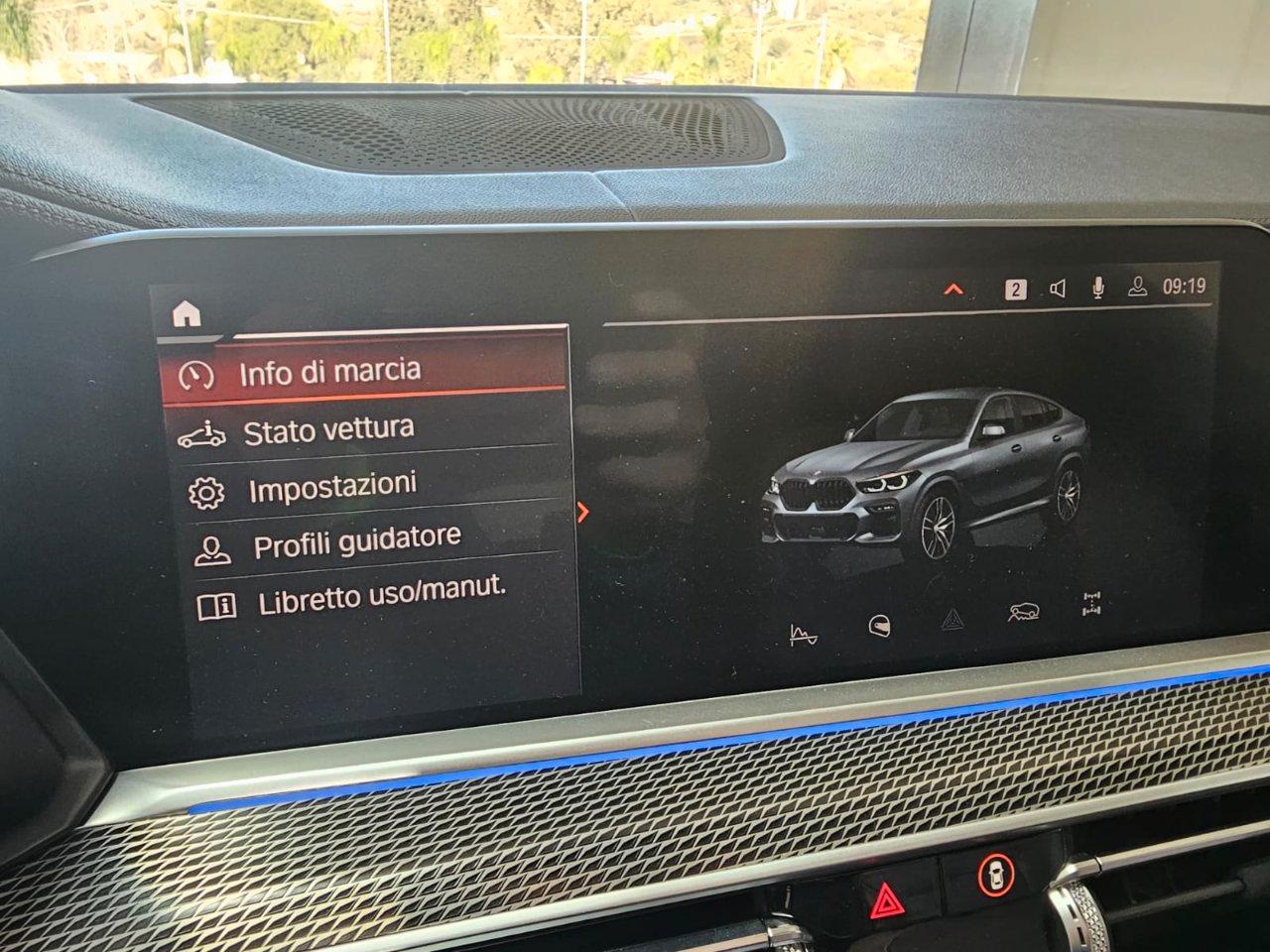BMW X6 xdrive30d mhev 48V Msport auto + TETTO APRIBILE