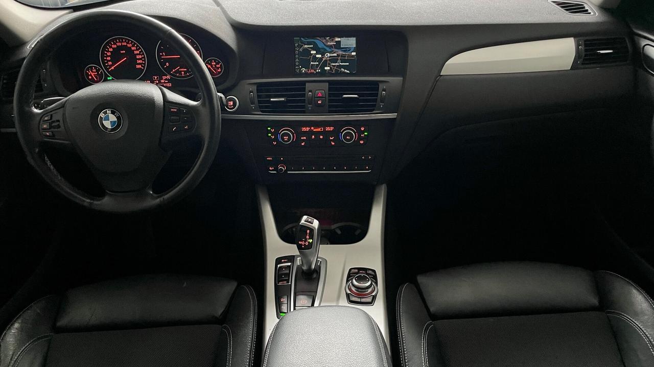 BMW X3 X-DRIVE 20D 2.0 ELETTA 184 CV - FULL LED, PELLE, TETTO