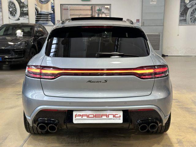 PORSCHE Macan 2.9 S-21"-Tetto-PASM-Scarichi-Camera 360-Bose-IVA
