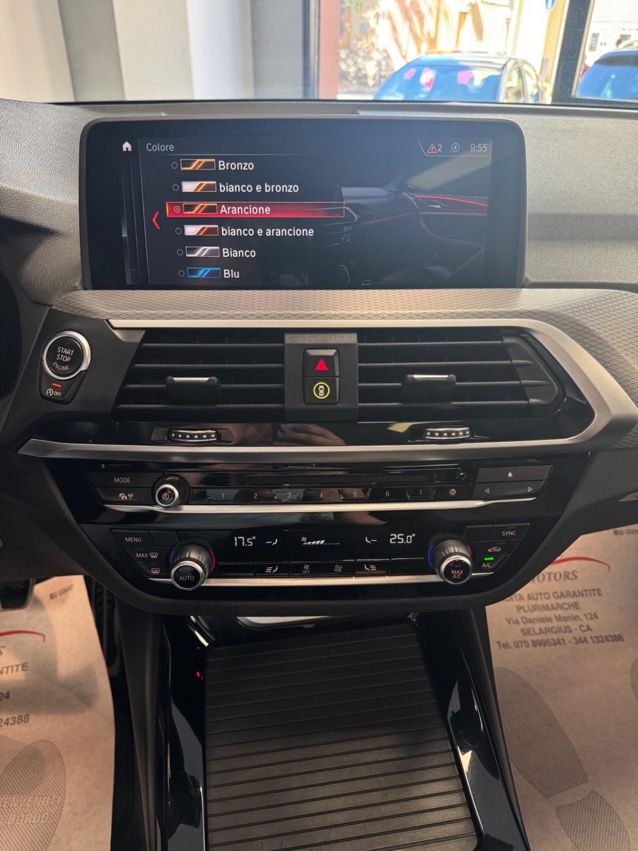 Bmw X3 2.0 230 Cv xDrive25d Msport Tetto IVA esposta