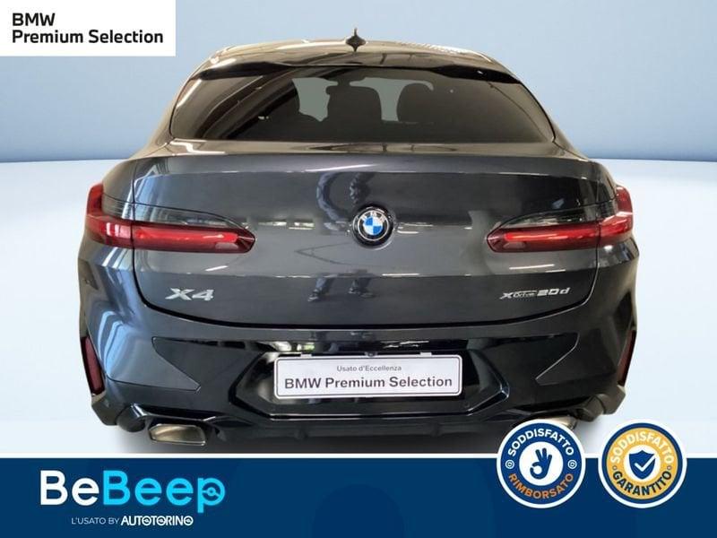 BMW X4 XDRIVE20D MHEV 48V MSPORT AUTO