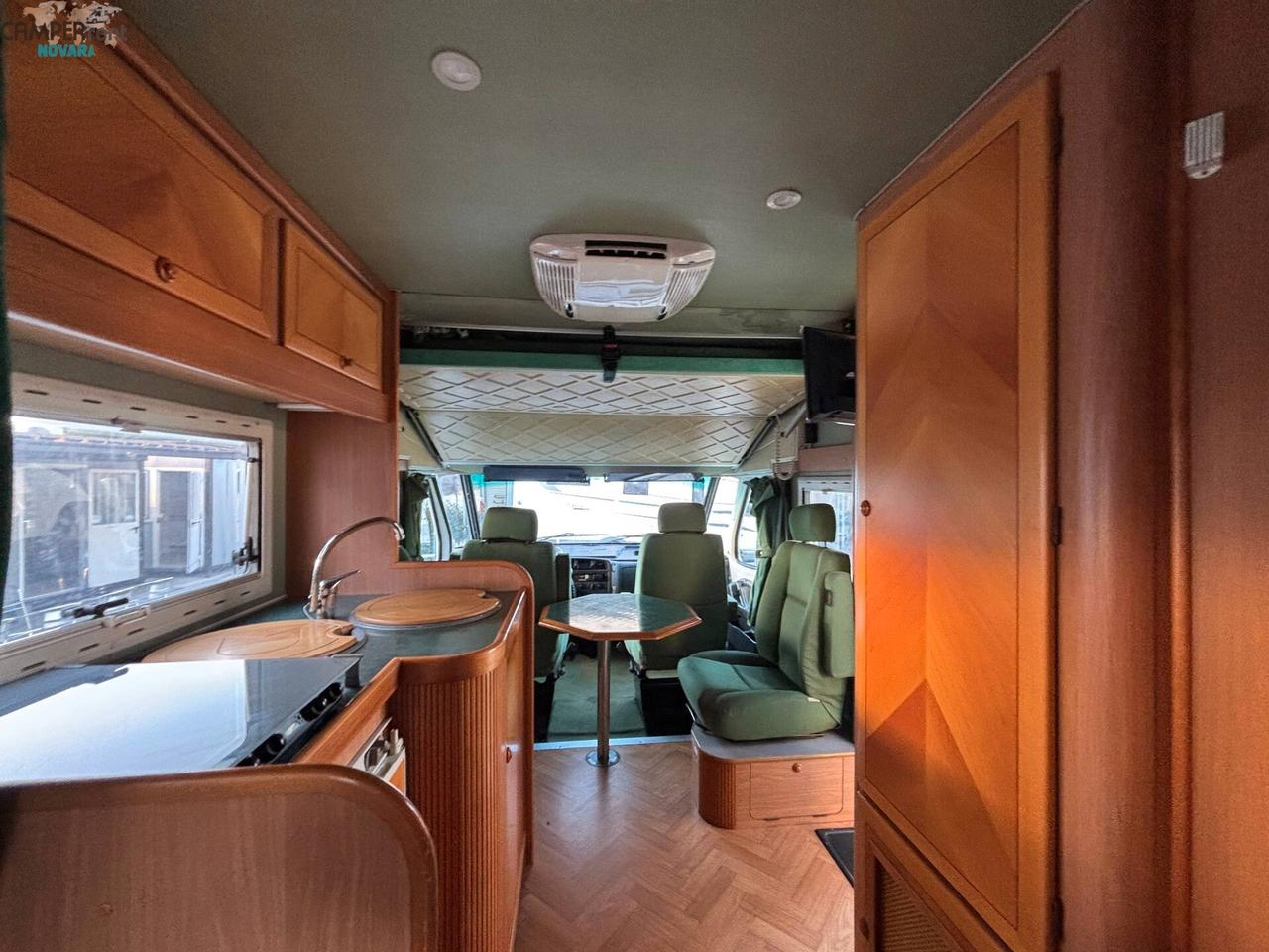 MOBILVETTA EURO YACHT 140 - motorhome con letto alla francese in coda