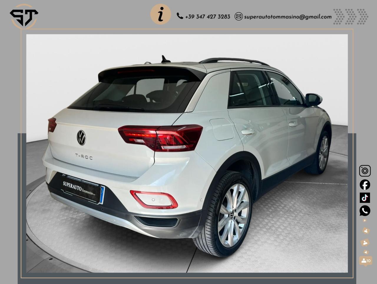 Volkswagen T-Roc 2.0 TDI SCR 150 CV DSG Style