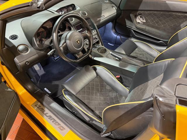 LAMBORGHINI Gallardo Spyder 520CV Giallo Midas Pearl-Pelle e Alcantara