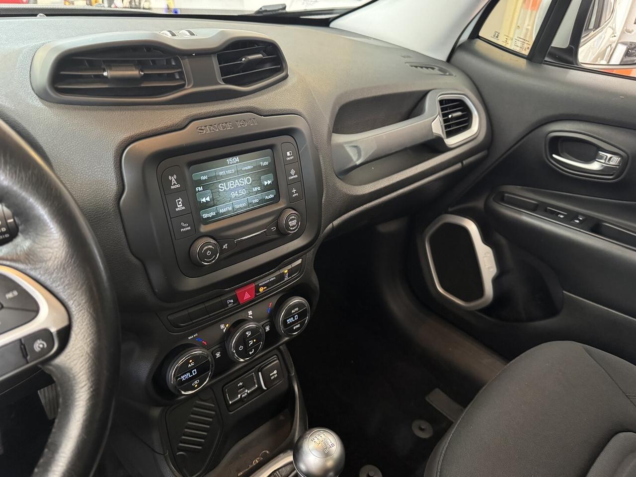 JEPP RENEGATE 1.6 Mtj 120 cv. NAVIG.