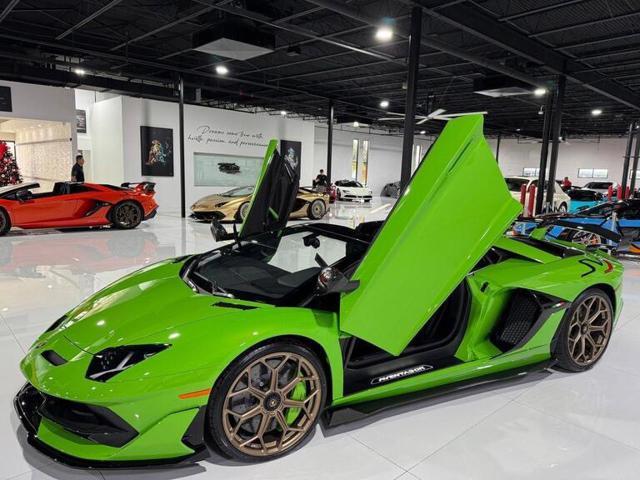 LAMBORGHINI Aventador SVJ 6.5 V12 Roadster 6.5 W12 770HP "VERDE MANTIS"