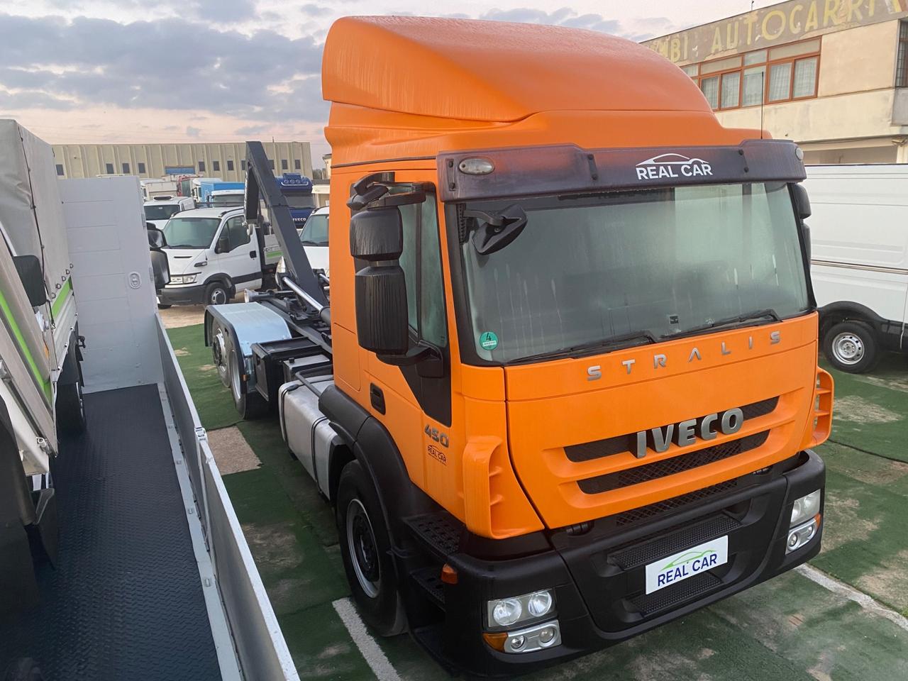 Iveco Stralis 450 Gancio Scarrabile 3 Assi