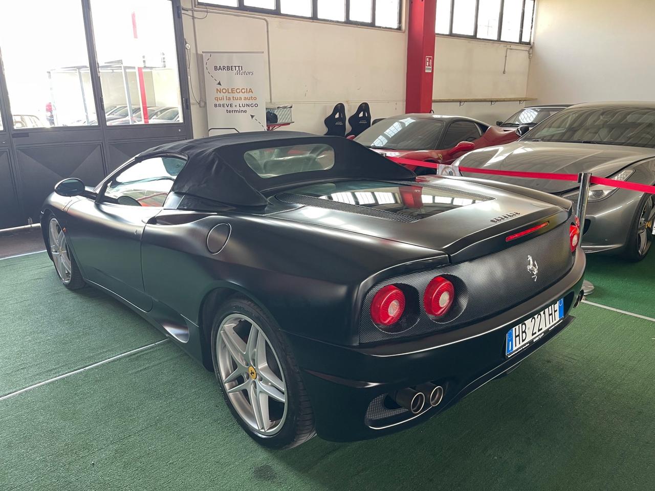 Ferrari 360 Modena Spider F1 PERMUTE RATE