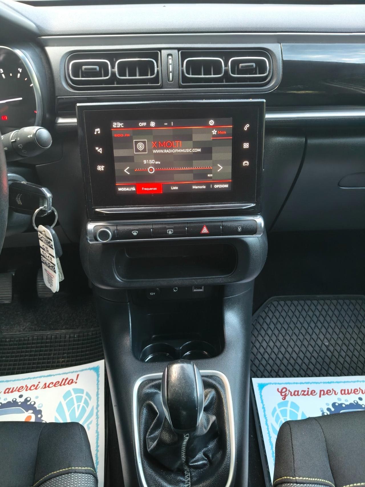 Citroen C3 1,5 HDI 75 CV MODELLO SHINE KM 80