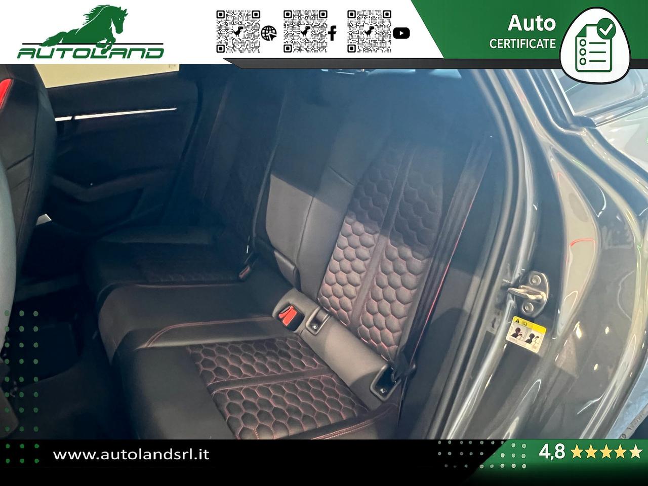 Audi RS3 Sportback 2.5 tfsi quattro s-tronic TETTO - MATRIX- B&O - MASSAGGIO - ACC