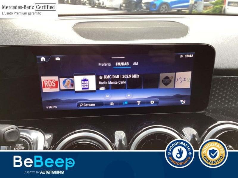 Mercedes-Benz Classe GLB GLB 180 D PROGRESSIVE ADVANCED AUTO