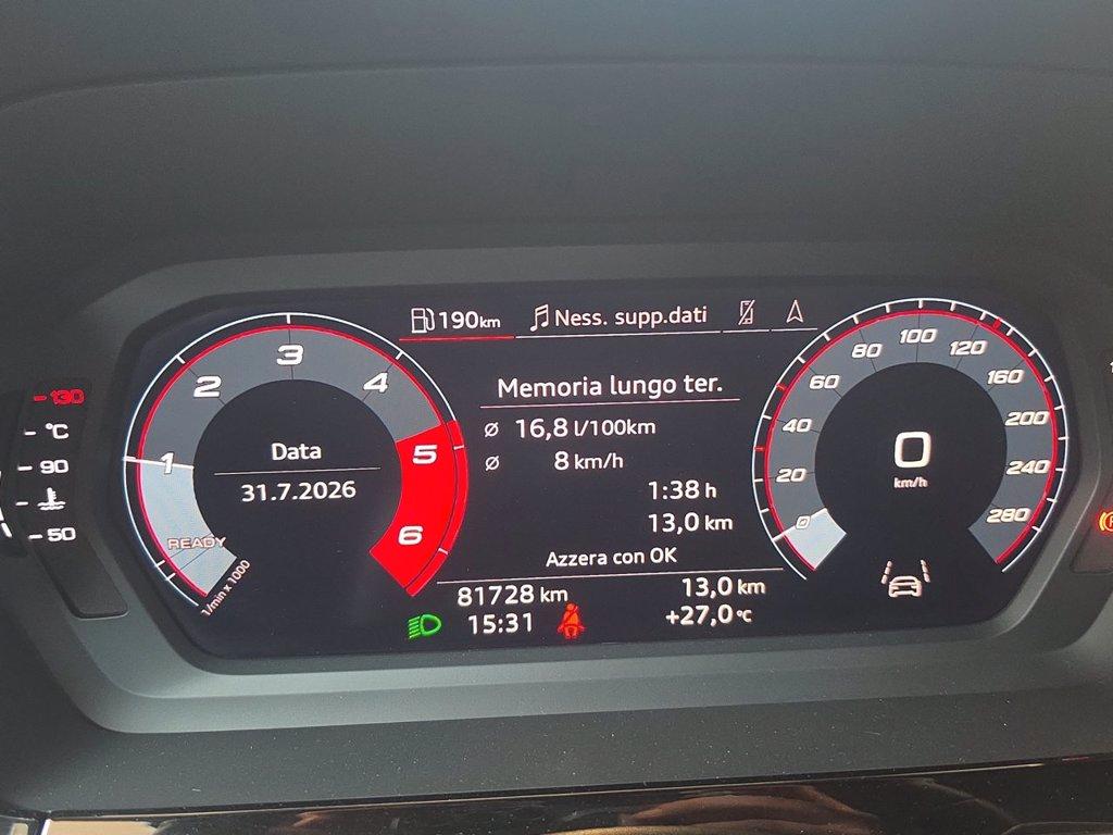 AUDI A3 sportback 30 2.0 tdi business advanced del 2022