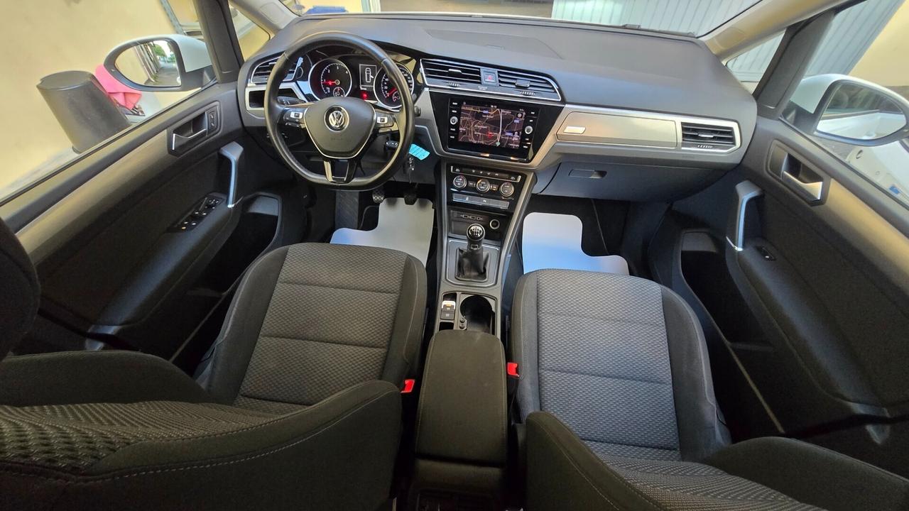 Volkswagen Touran 2.0 TDI 150 CV SCR Executive Blu