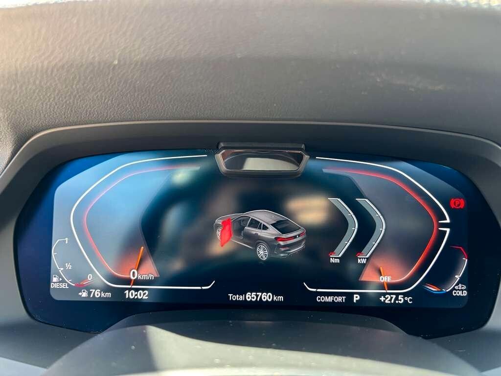 Bmw X6 xDrive40d 48V Msport 2022 / solo 65.000 KM IVA ESPOSTA Tua a solo 619 Euro al mese