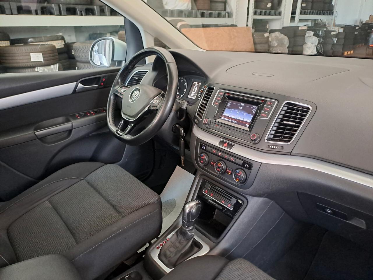 VW SHARAN 2.0 TDI 150cv AUTOMATICO *7 POSTI* EURO 6