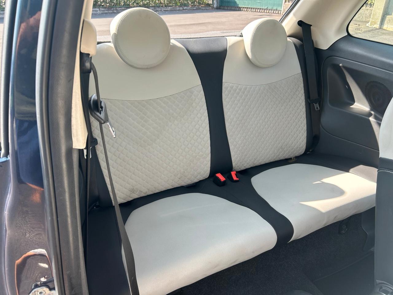 Fiat 500 1.2 lounge ok neopatentati sedili in pelle tettuccio apribile in vetro