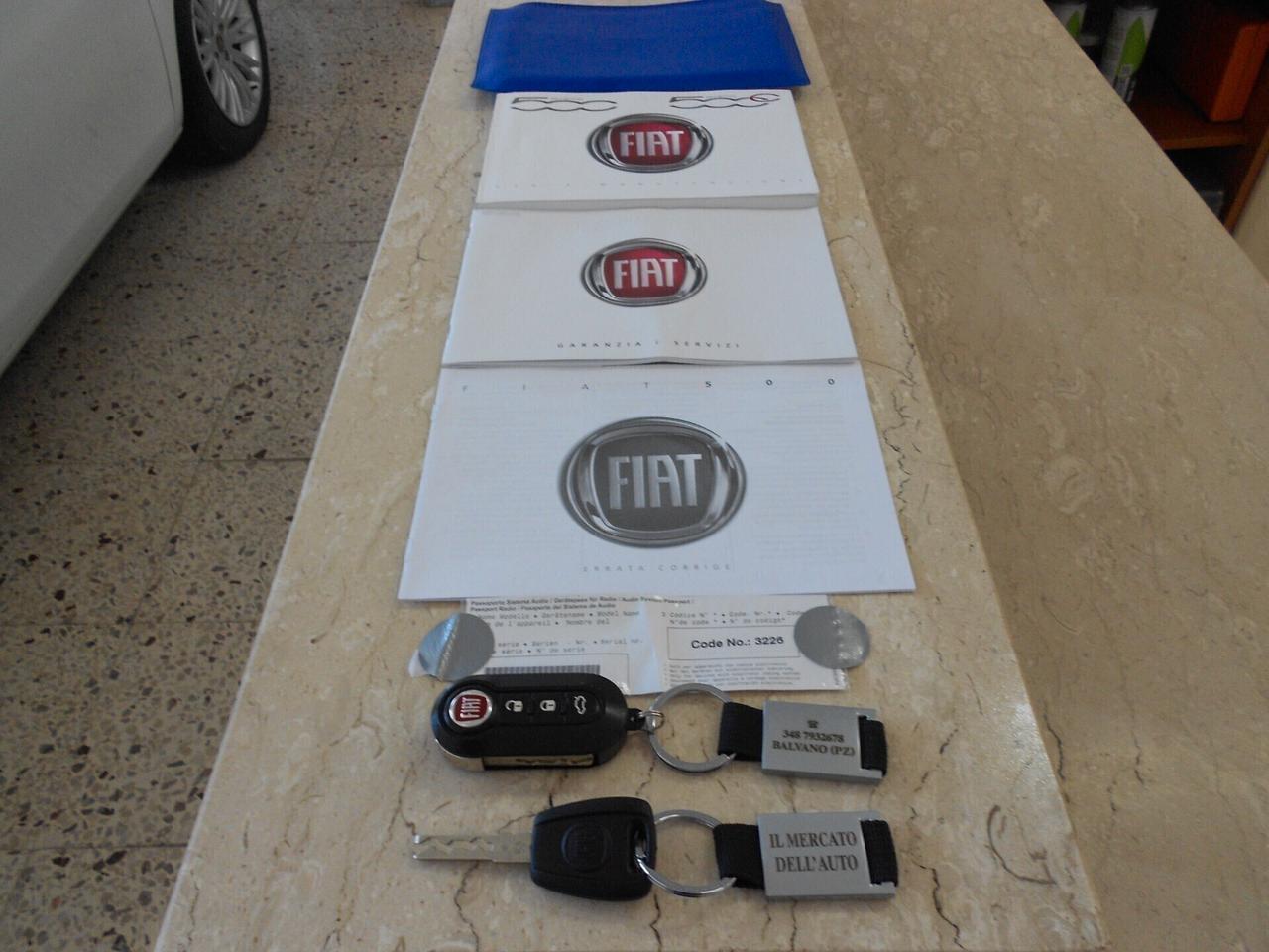 500C(my'22)1.0ie,HYBRID(24mesi di GARANZIA)SPORT